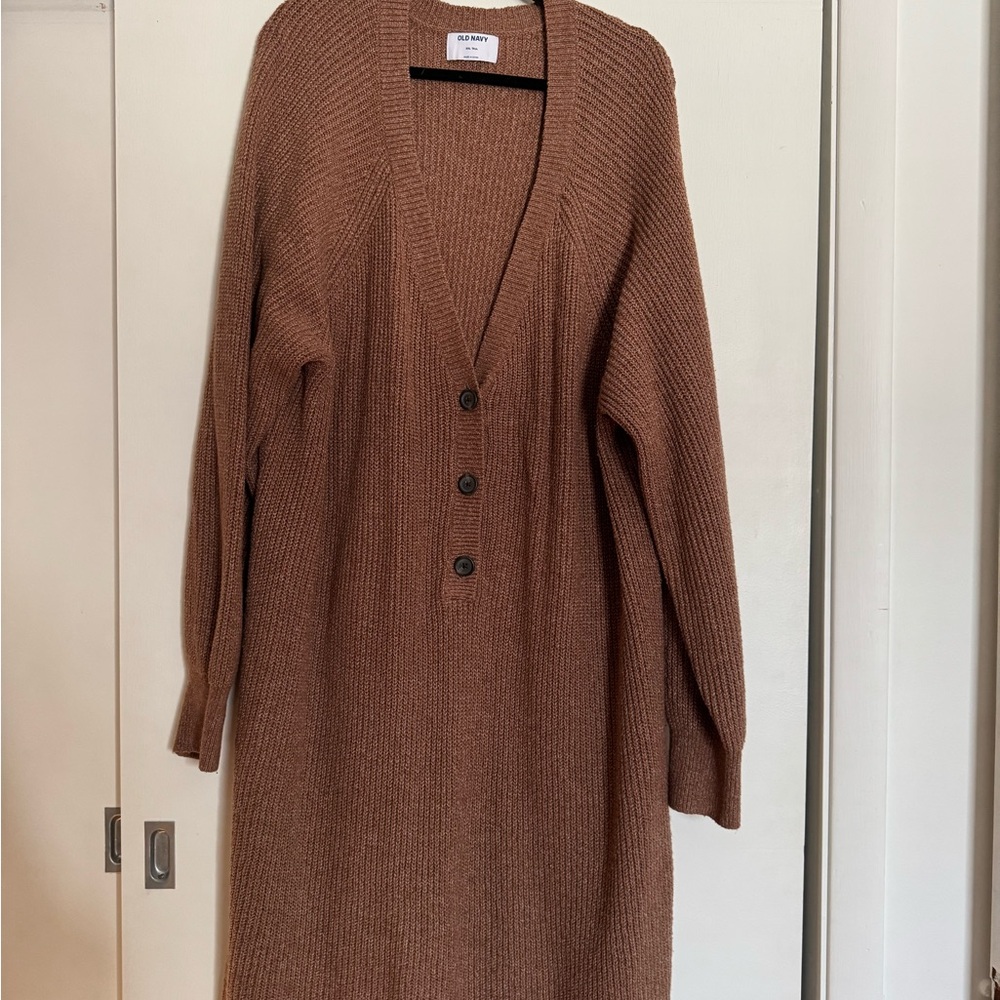 Old Navy Tan Knit Dress